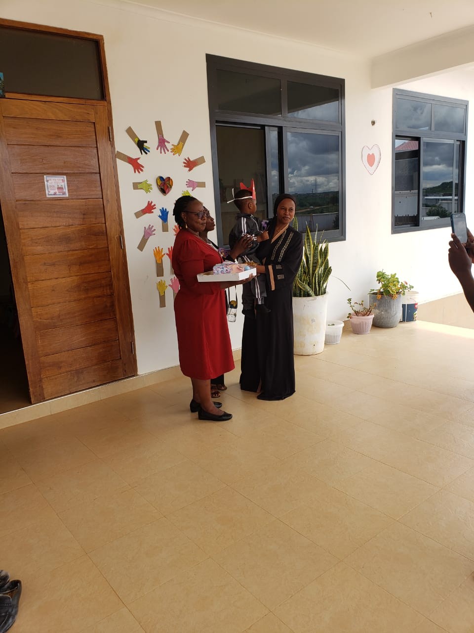 A Mother's Day celebration at the school
